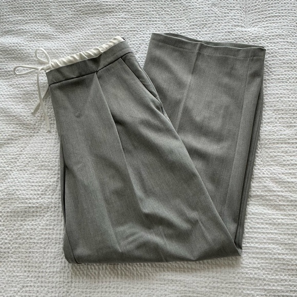 Zara Pants - NWT Zara Boxer Wide Leg Pants